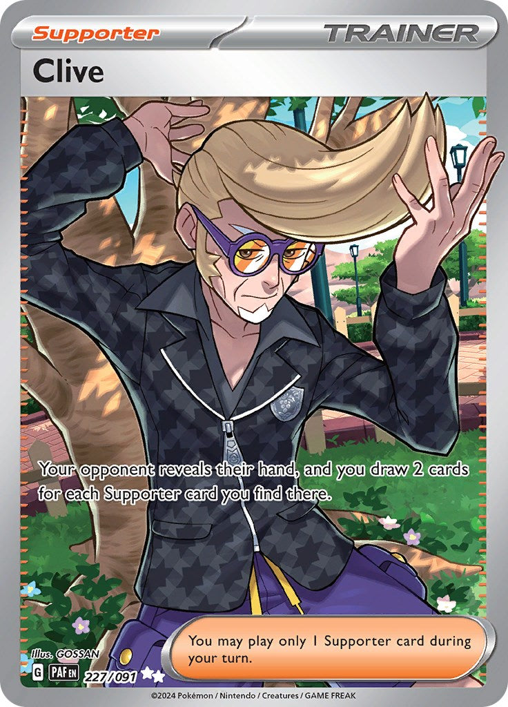 Clive (227/091) [Scarlet & Violet: Paldean Fates] | Nerdhalla Games