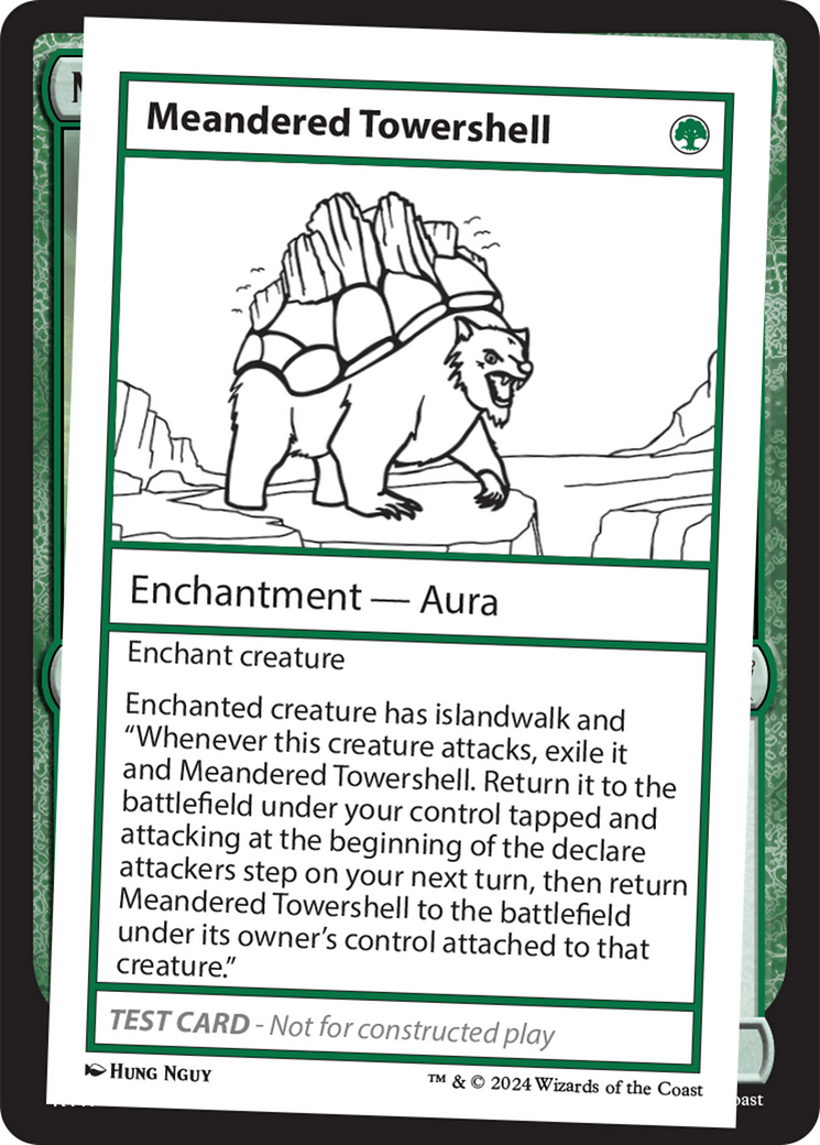 Meandered Towershell [Mystery Booster 2 Playtest Cards] | Nerdhalla Games