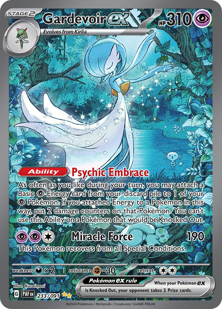 Gardevoir ex (233/091) [Scarlet & Violet: Paldean Fates] | Nerdhalla Games