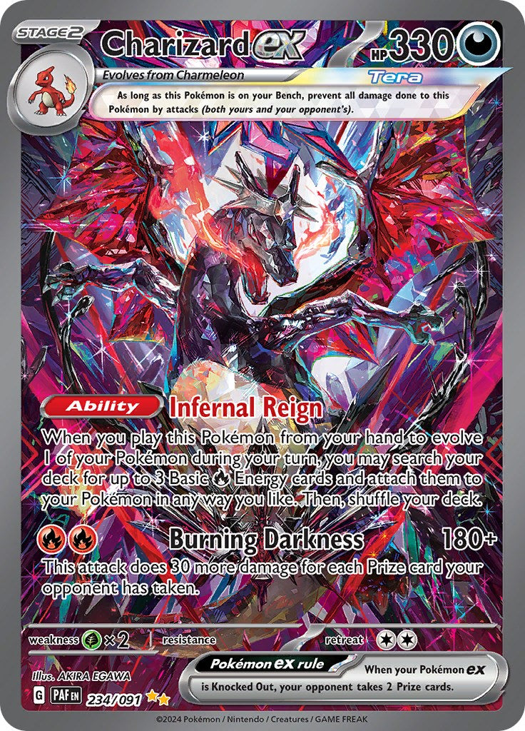 Charizard ex (234/091) [Scarlet & Violet: Paldean Fates] | Nerdhalla Games