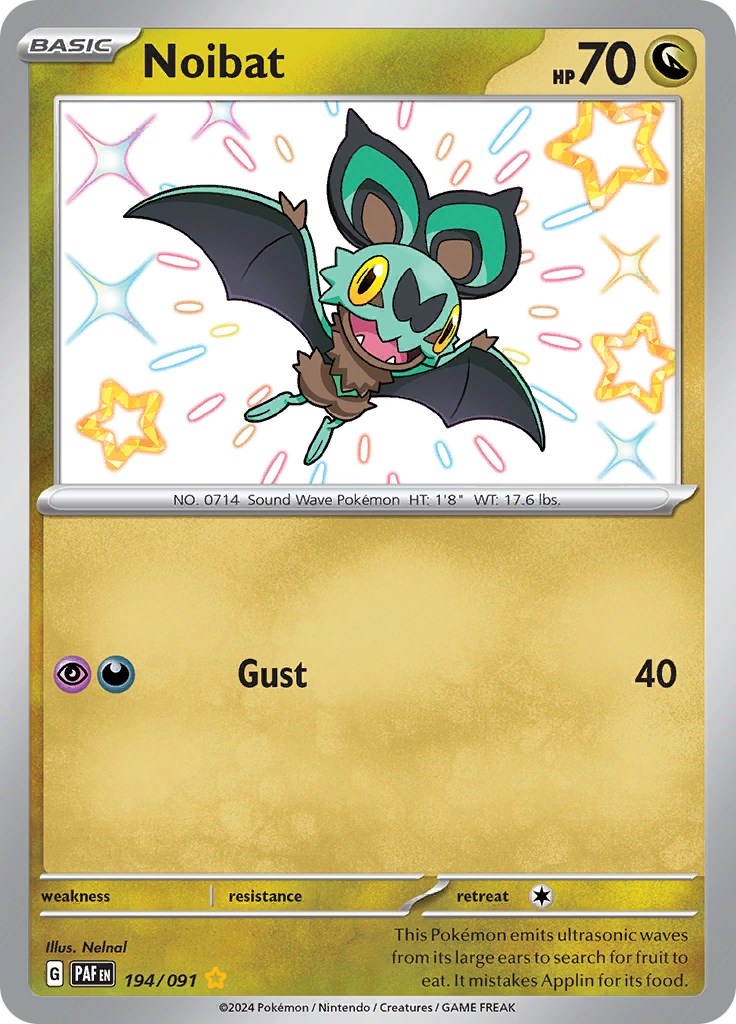 Noibat (194/091) [Scarlet & Violet: Paldean Fates] | Nerdhalla Games