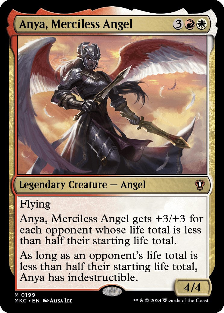 Anya, Merciless Angel [Murders at Karlov Manor Commander] | Nerdhalla Games