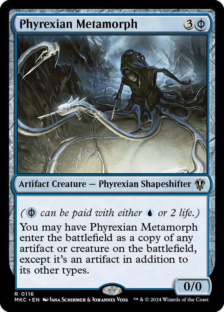 Phyrexian Metamorph [Murders at Karlov Manor Commander] | Nerdhalla Games