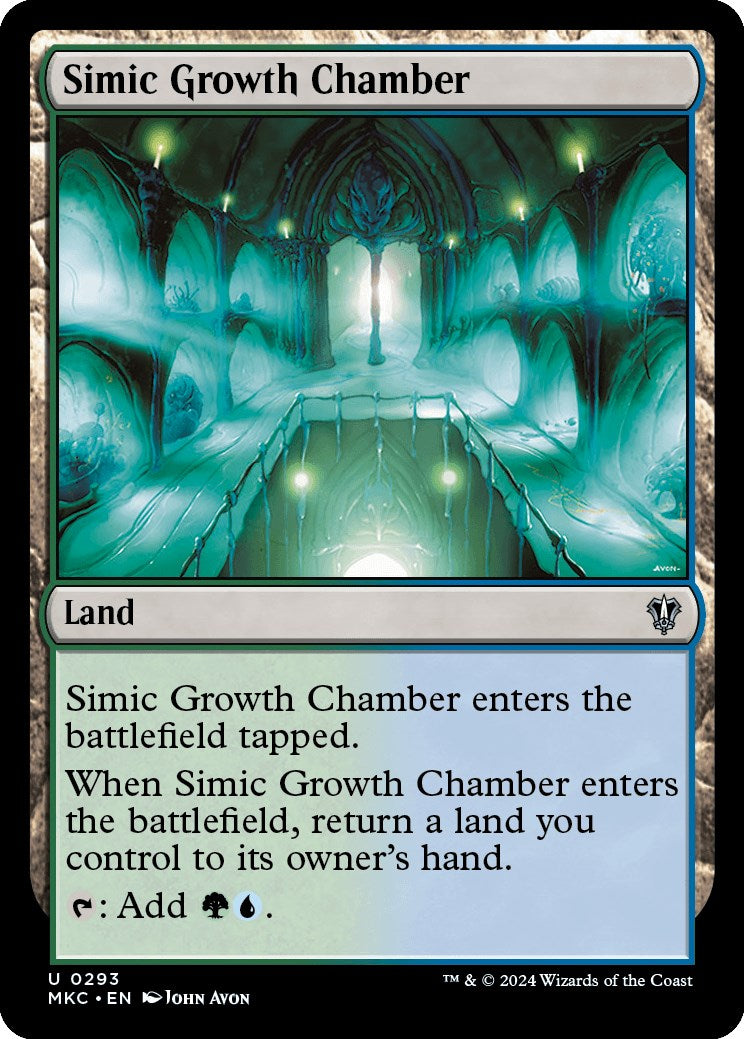 Simic Growth Chamber [Murders at Karlov Manor Commander] | Nerdhalla Games