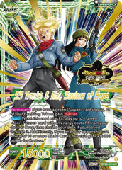 Trunks & Mai // SS Trunks & Mai, Saviors of Hope (2023 Worlds ZENKAI 06 Leader Set) (BT23-071) [Tournament Promotion Cards] | Nerdhalla Games