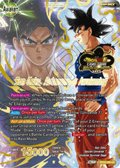 SSB Son Goku // Son Goku, Autonomous Awakening (2023 Worlds ZENKAI 06 Leader Set) (BT23-099) [Tournament Promotion Cards] | Nerdhalla Games