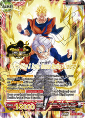 Son Gohan & Trunks // SS Son Gohan & Trunks, Warriors Meeting a Challenge (2023 Worlds ZENKAI 06 Leader Set) (BT23-001) [Tournament Promotion Cards] | Nerdhalla Games