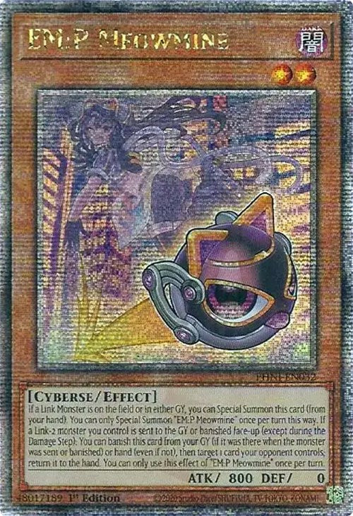 EM:P Meowmine [PHNI-EN032] Quarter Century Secret Rare | Nerdhalla Games