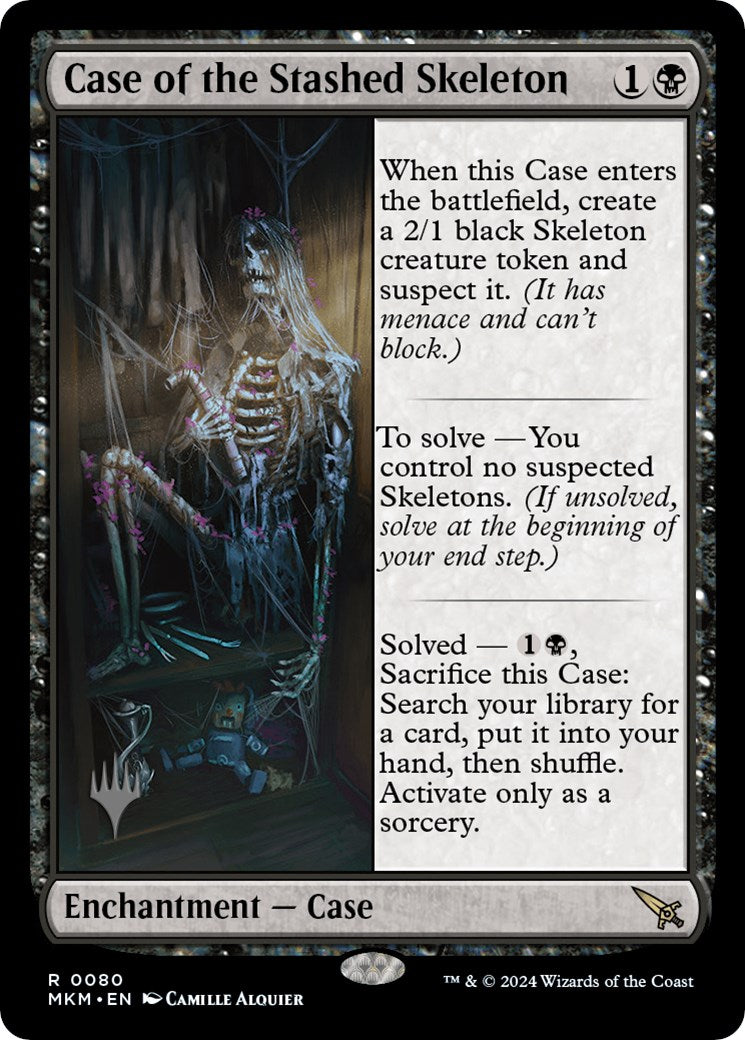 Case of the Stashed Skeleton (Promo Pack) [Murders at Karlov Manor Promos] | Nerdhalla Games