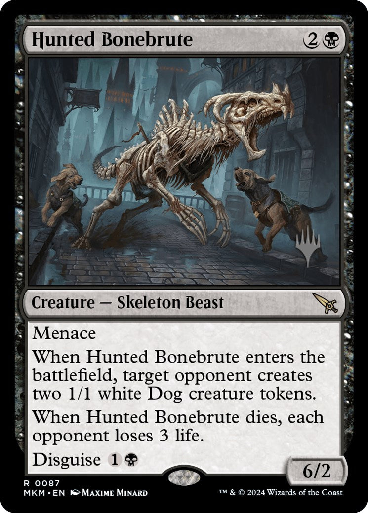 Hunted Bonebrute (Promo Pack) [Murders at Karlov Manor Promos] | Nerdhalla Games