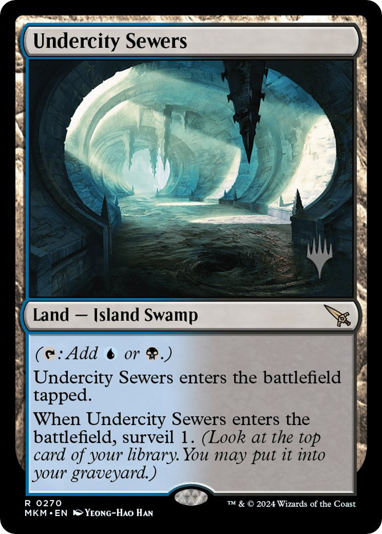 Undercity Sewers (Promo Pack) [Murders at Karlov Manor Promos] | Nerdhalla Games