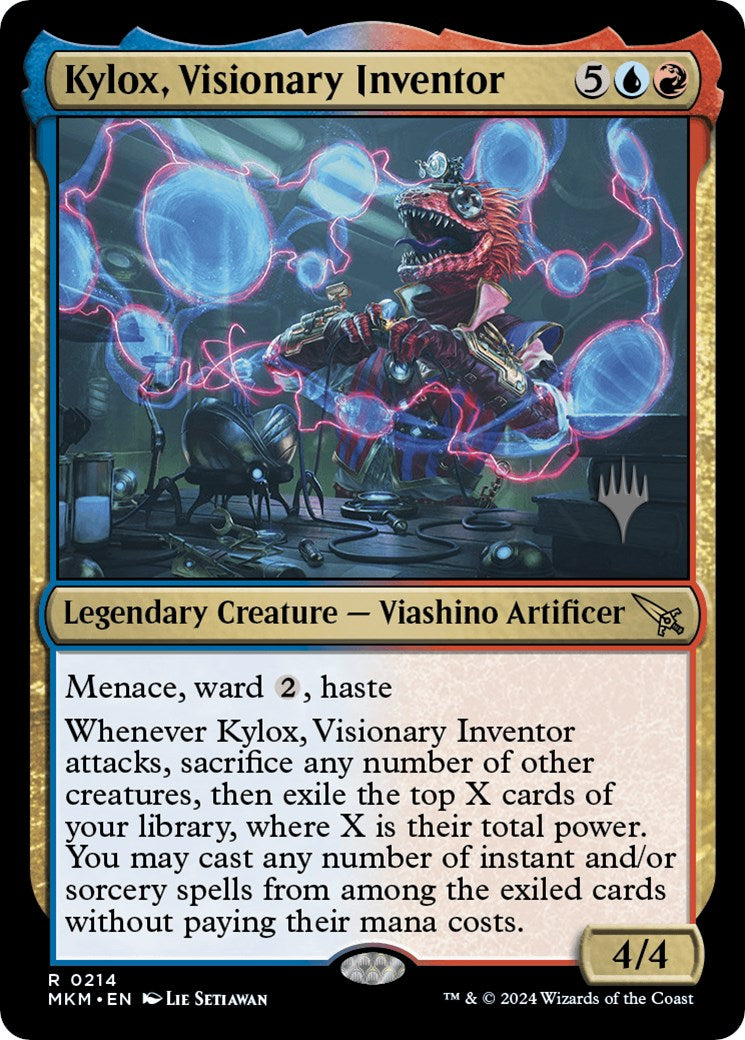 Kylox, Visionary Inventor (Promo Pack) [Murders at Karlov Manor Promos] | Nerdhalla Games