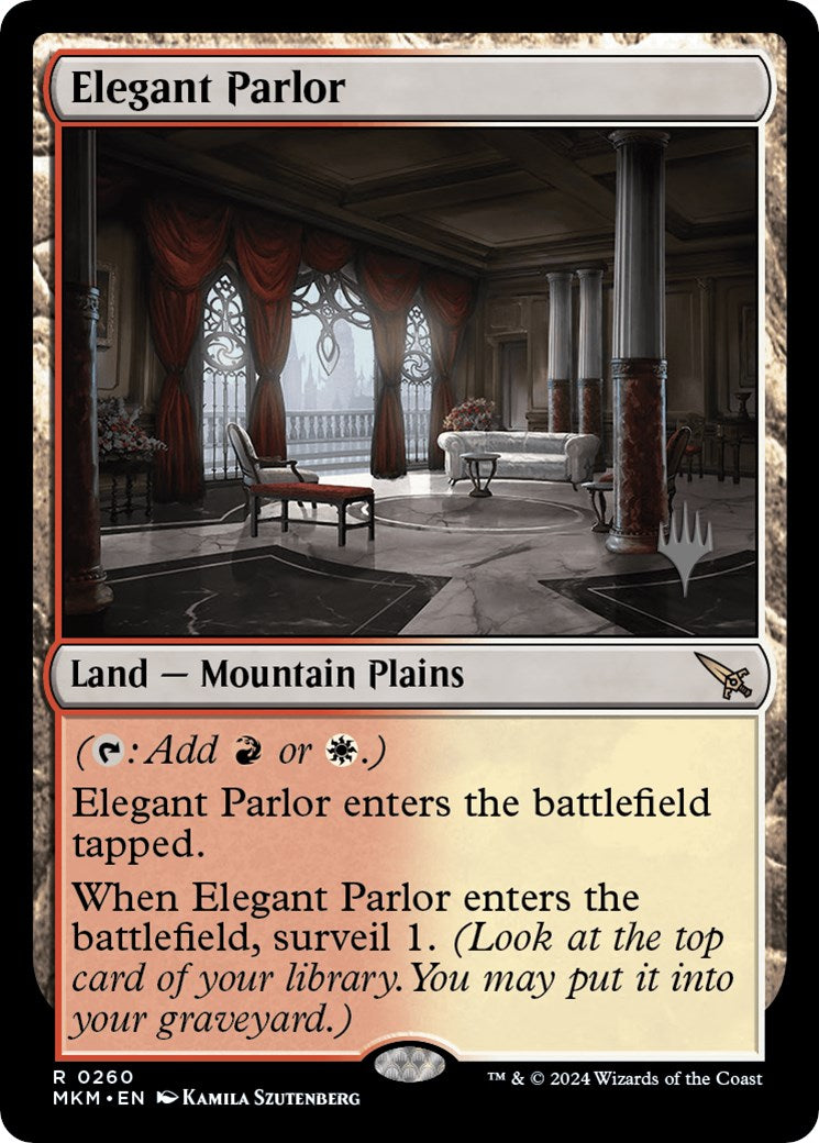 Elegant Parlor (Promo Pack) [Murders at Karlov Manor Promos] | Nerdhalla Games