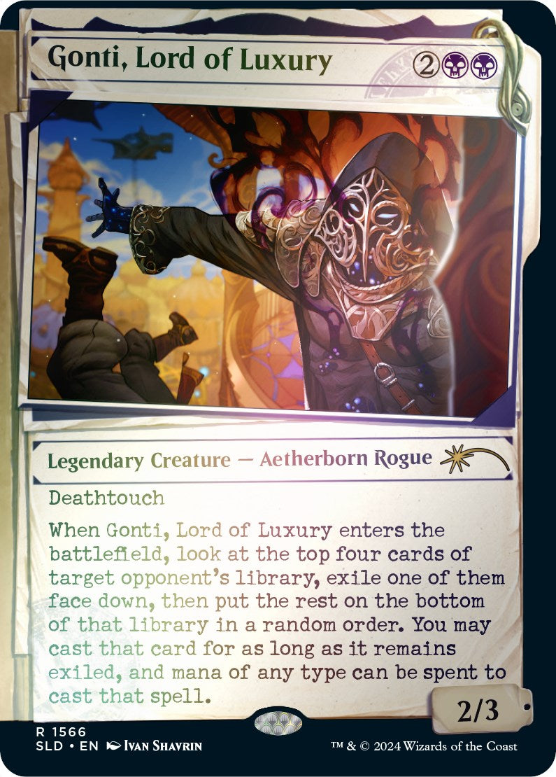 Gonti, Lord of Luxury (Rainbow Foil) [Secret Lair Drop Series] | Nerdhalla Games