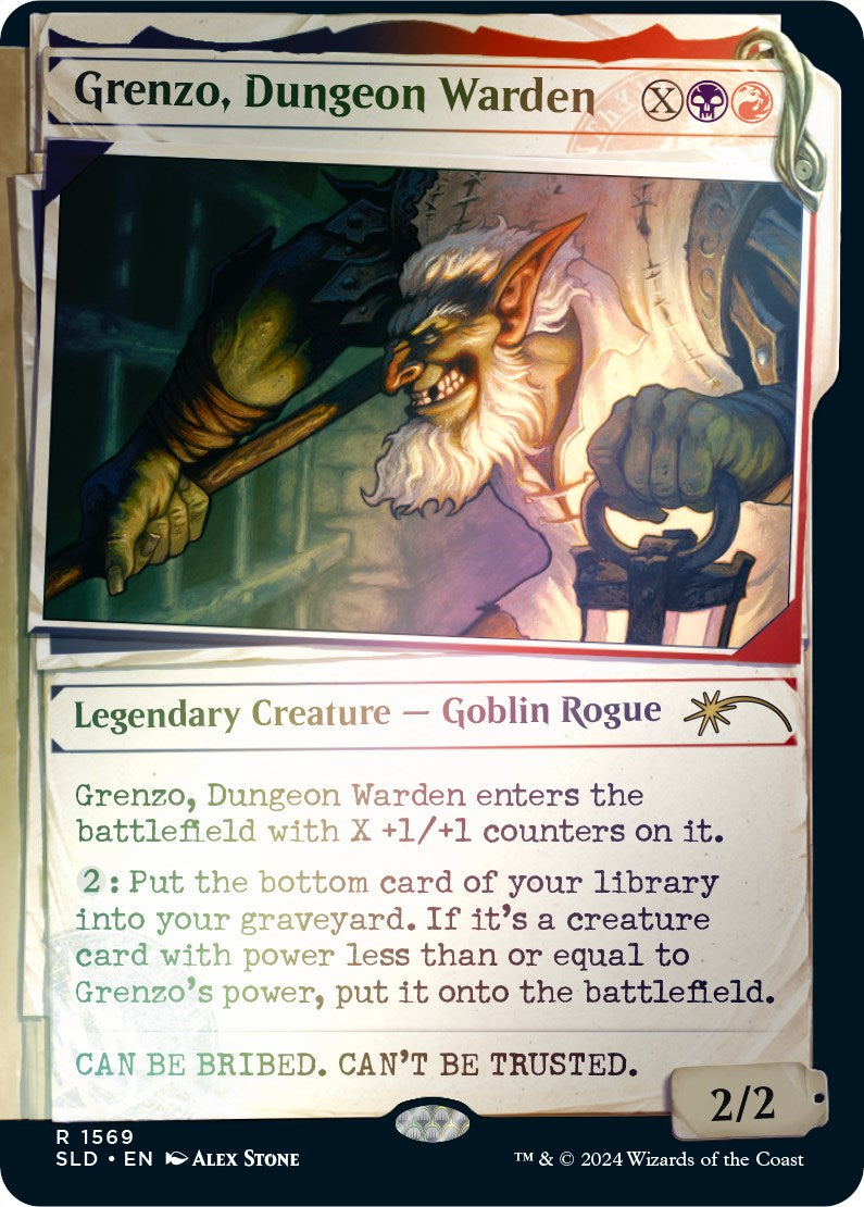 Grenzo, Dungeon Warden (Rainbow Foil) [Secret Lair Drop Series] | Nerdhalla Games