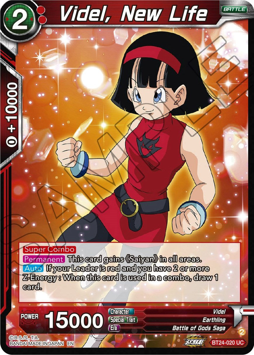 Videl, New Life (BT24-020) [Beyond Generations] | Nerdhalla Games