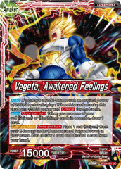 Vegeta // Vegeta, Awakened Feelings (BT24-001) [Beyond Generations] | Nerdhalla Games