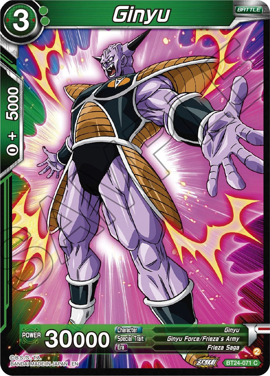 Ginyu (BT24-071) [Beyond Generations] | Nerdhalla Games