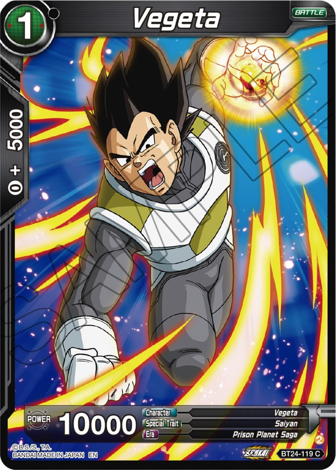 Vegeta (BT24-119) [Beyond Generations] | Nerdhalla Games