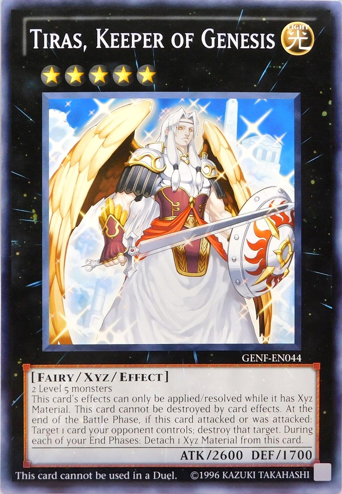 Tiras, Keeper of Genesis (Oversized) [GENF-EN044] Promo | Nerdhalla Games