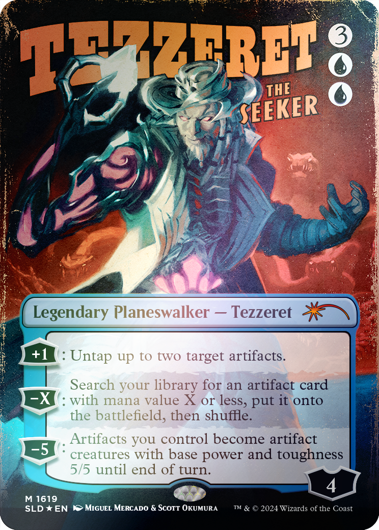 Tezzeret the Seeker (1619) (Rainbow Foil) [Secret Lair Drop Series] | Nerdhalla Games