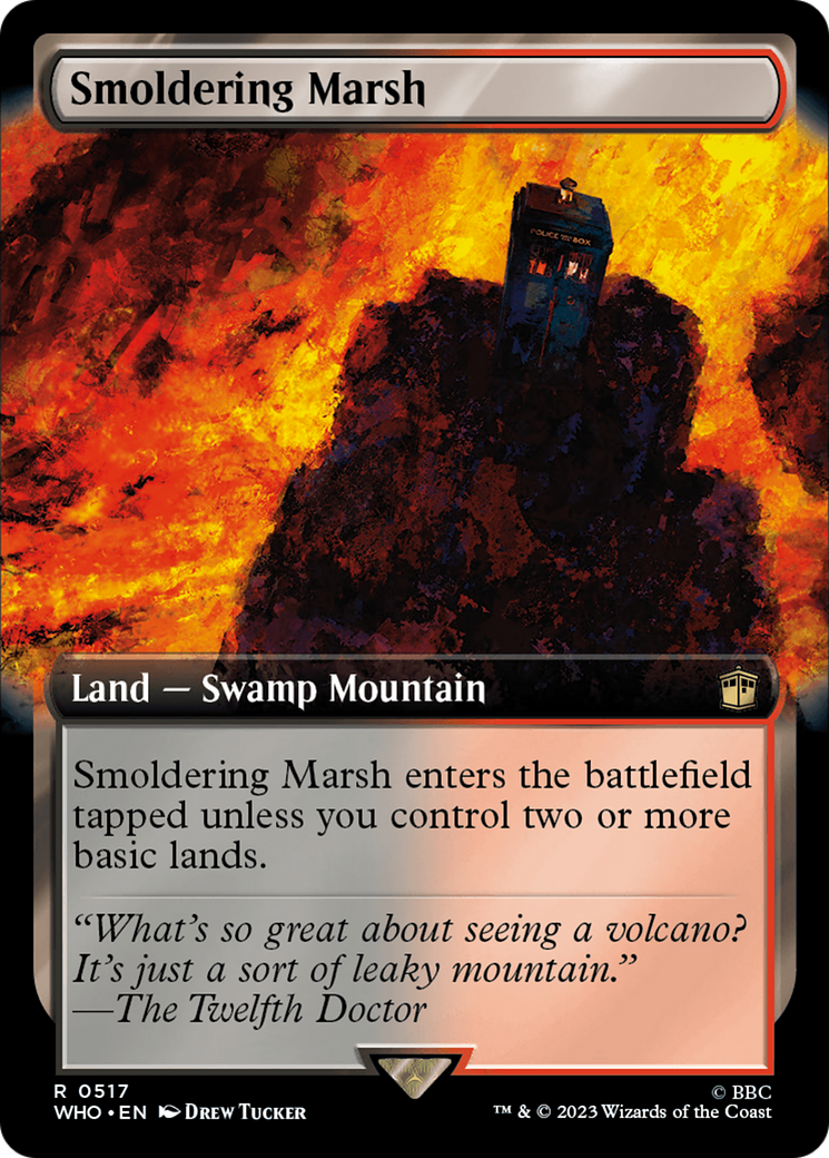 Smoldering Marsh (Extended Art) [Doctor Who] | Nerdhalla Games