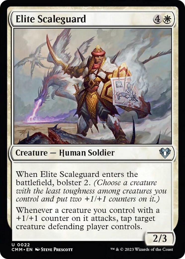 Elite Scaleguard [Commander Masters] | Nerdhalla Games