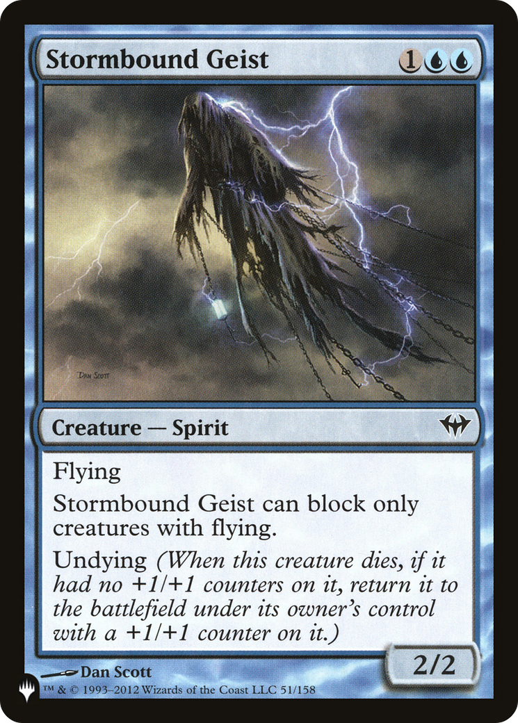 Stormbound Geist [The List Reprints] | Nerdhalla Games