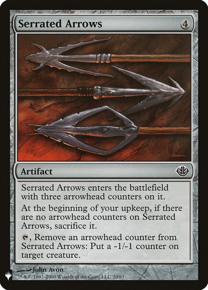 Serrated Arrows [Mystery Booster] | Nerdhalla Games