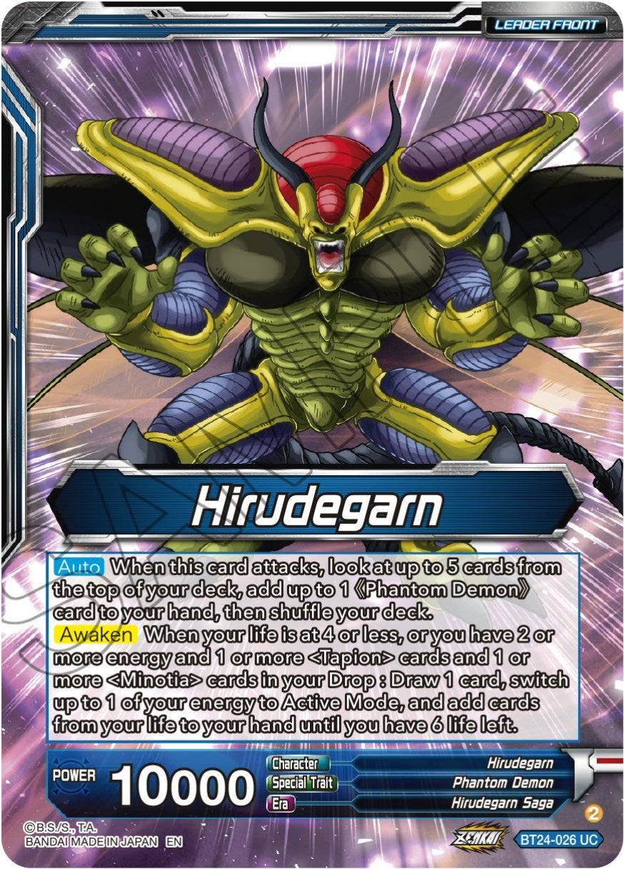 Hirudegarn // Hirudegarn, Resurrected Demon Statue (SLR) (BT24-026) [Beyond Generations] | Nerdhalla Games