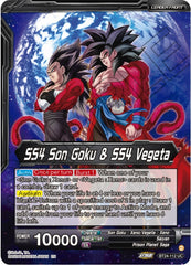 SS4 Son Goku & SS4 Vegeta // SS4 Vegito, Sparking Potara Warrior (SLR) (BT24-112) [Beyond Generations] | Nerdhalla Games