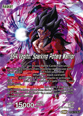 SS4 Son Goku & SS4 Vegeta // SS4 Vegito, Sparking Potara Warrior (SLR) (BT24-112) [Beyond Generations] | Nerdhalla Games