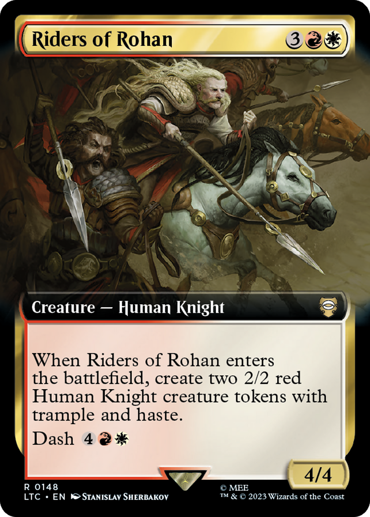 Riders of Rohan (Extended Art) [The Lord of the Rings: Tales of Middle-Earth Commander] | Nerdhalla Games