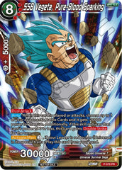 SSB Vegeta, Pure-Blood Sparking (Zenkai Series Tournament Pack Vol.7) (P-575) [Tournament Promotion Cards] | Nerdhalla Games