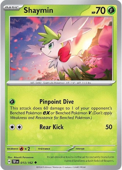 Shaymin (013/162) [Scarlet & Violet: Temporal Forces] | Nerdhalla Games