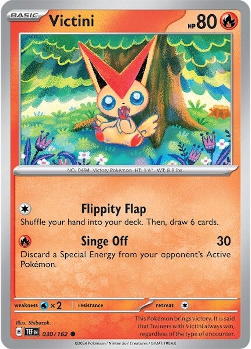 Victini (030/162) [Scarlet & Violet: Temporal Forces] | Nerdhalla Games