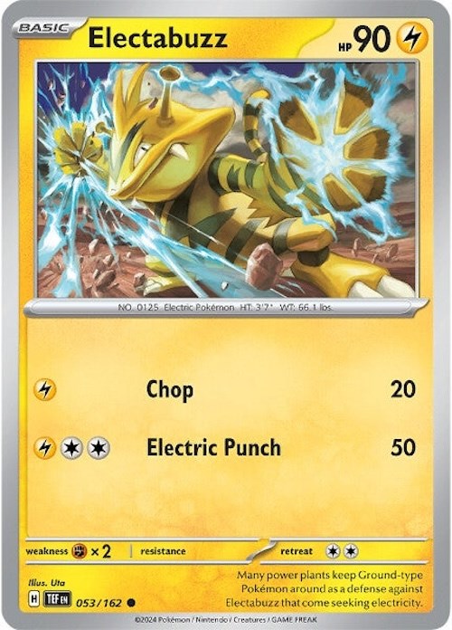 Electabuzz (053/162) [Scarlet & Violet: Temporal Forces] | Nerdhalla Games