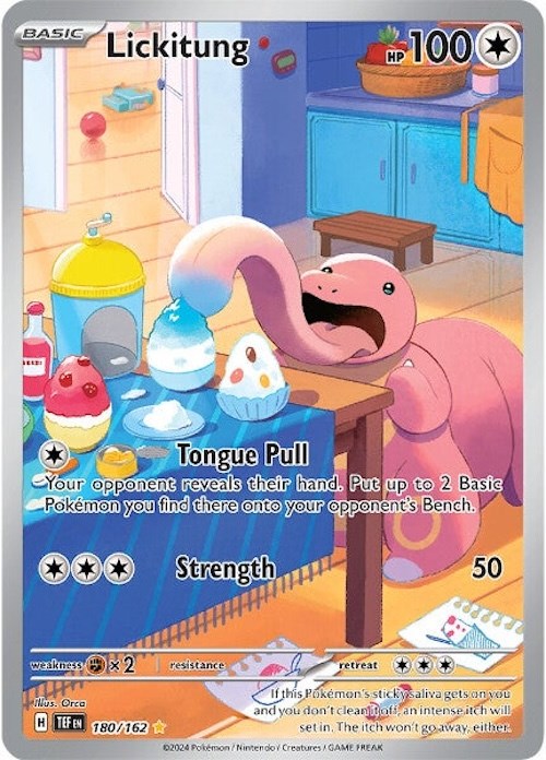 Lickitung (180/162) [Scarlet & Violet: Temporal Forces] | Nerdhalla Games