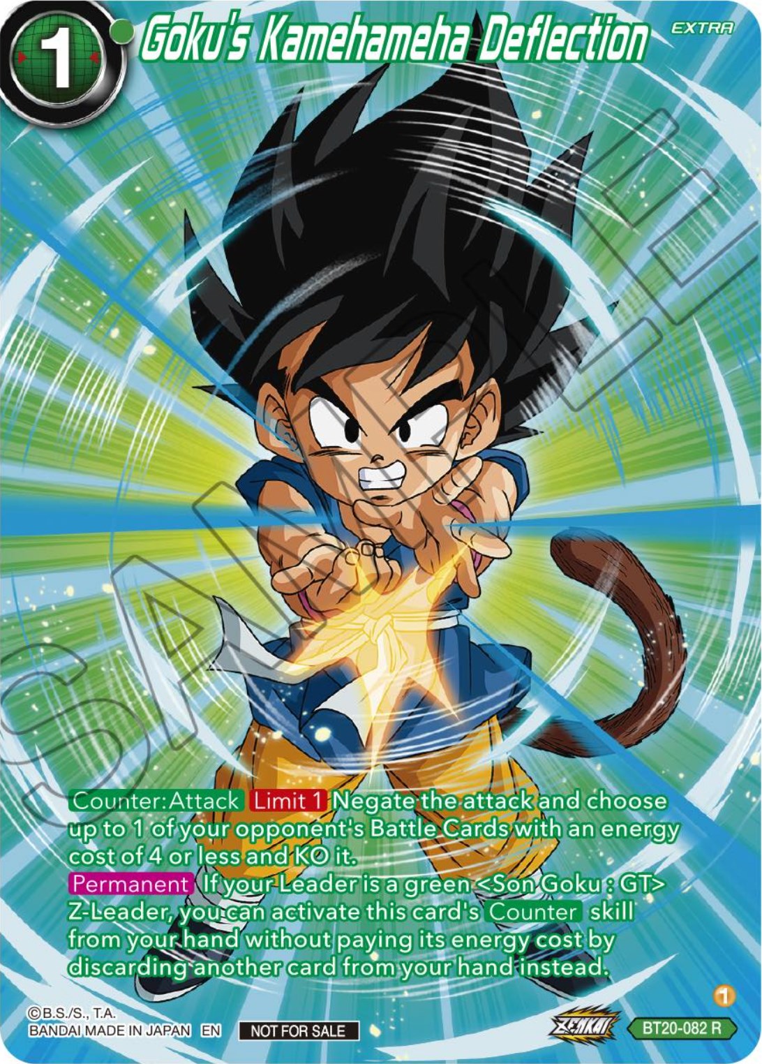 Goku's Kamehameha Deflection (Premium Alt-Art Card Set 2024 Vol.1) (BT20-082) [Promotion Cards] | Nerdhalla Games