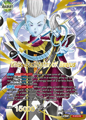 Whis // Whis, Facilitator of Beerus (Gold-Stamped) (P-570) [Promotion Cards] | Nerdhalla Games