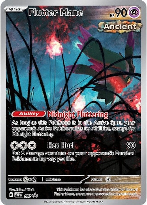 Flutter Mane (097) [Scarlet & Violet: Black Star Promos] | Nerdhalla Games