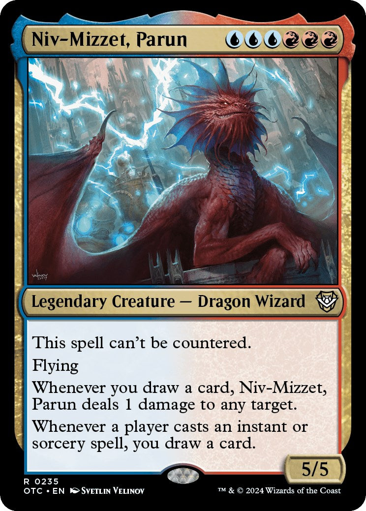 Niv-Mizzet, Parun [Outlaws of Thunder Junction Commander] | Nerdhalla Games