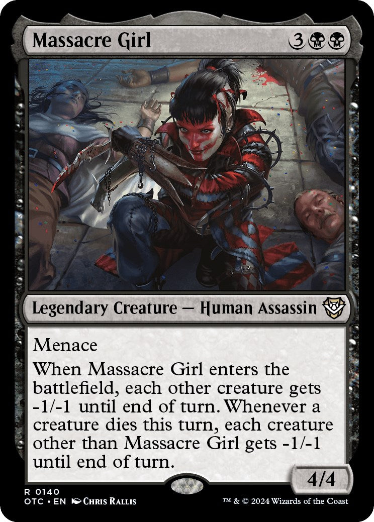 Massacre Girl [Outlaws of Thunder Junction Commander] | Nerdhalla Games