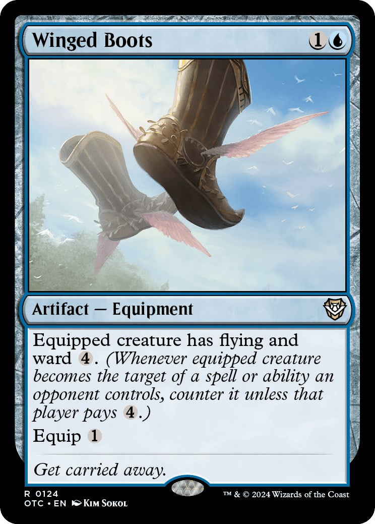 Winged Boots [Outlaws of Thunder Junction Commander] | Nerdhalla Games