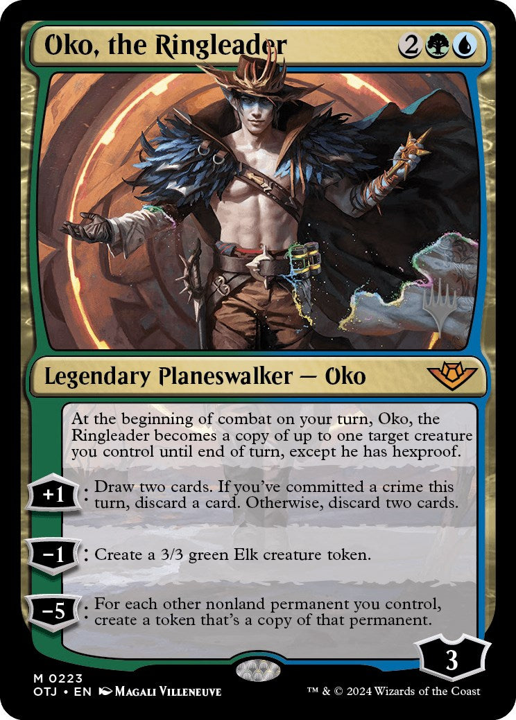 Oko, the Ringleader (Promo Pack) [Outlaws of Thunder Junction Promos] | Nerdhalla Games