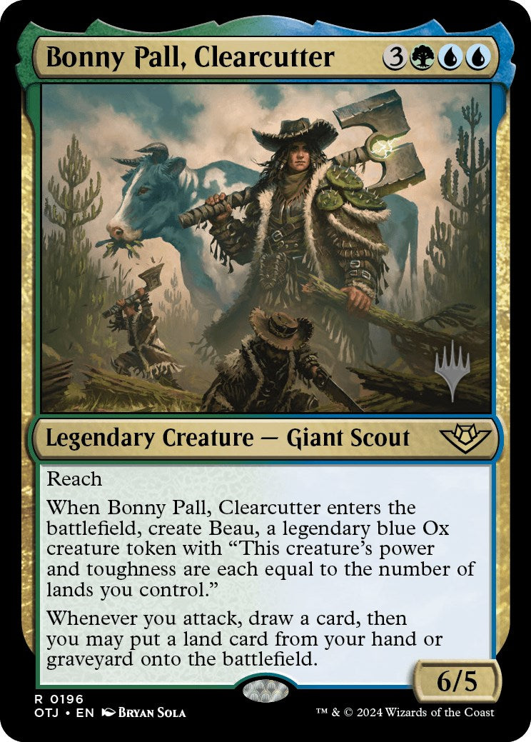 Bonny Pall, Clearcutter (Promo Pack) [Outlaws of Thunder Junction Promos] | Nerdhalla Games