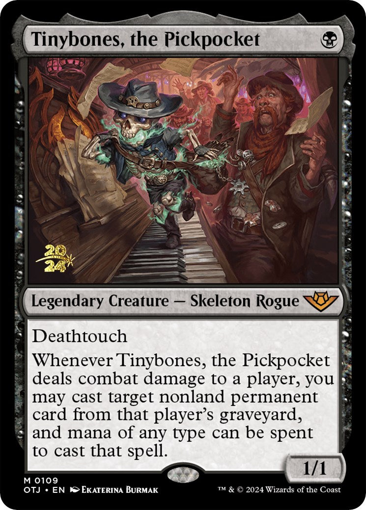 Tinybones, the Pickpocket [Outlaws of Thunder Junction Prerelease Promos] | Nerdhalla Games