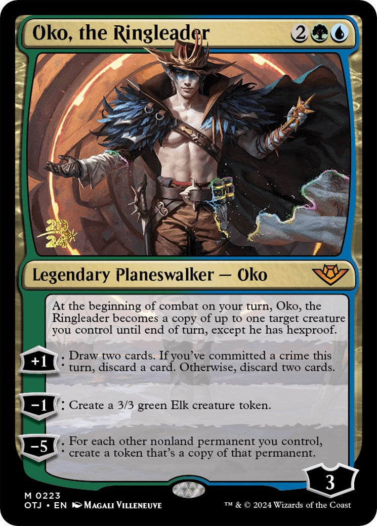 Oko, the Ringleader [Outlaws of Thunder Junction Prerelease Promos] | Nerdhalla Games