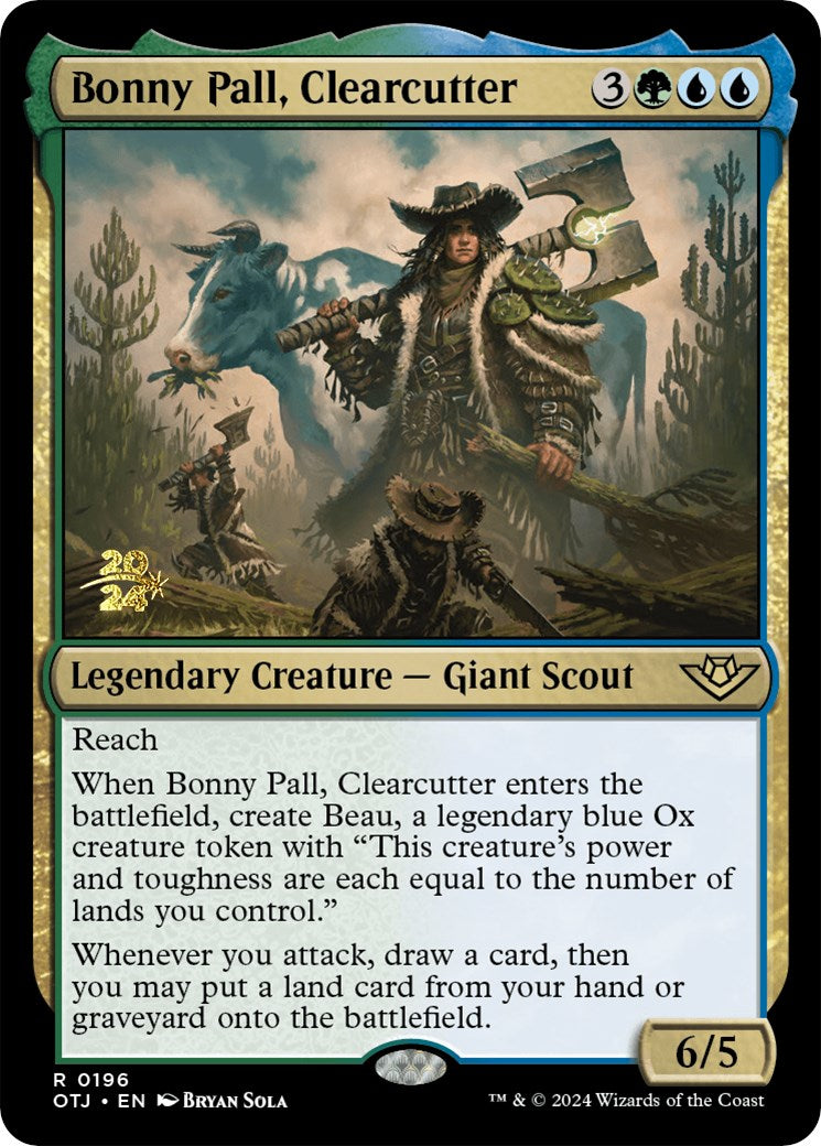 Bonny Pall, Clearcutter [Outlaws of Thunder Junction Prerelease Promos] | Nerdhalla Games