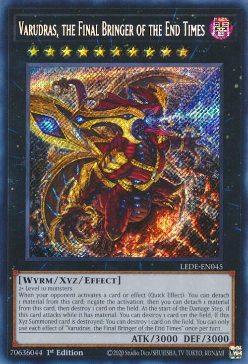 Varudras, the Final Bringer of the End Times [LEDE-EN045] Secret Rare | Nerdhalla Games